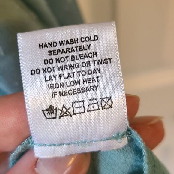 August 1 Eight Dress Extra Small Midi Dress Teal - Picture 10 of 16